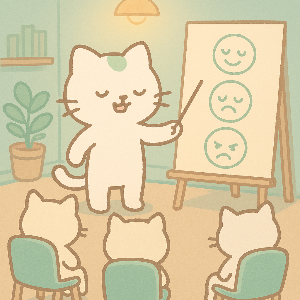 Ilustración sobre cómo calmar la ansiedad